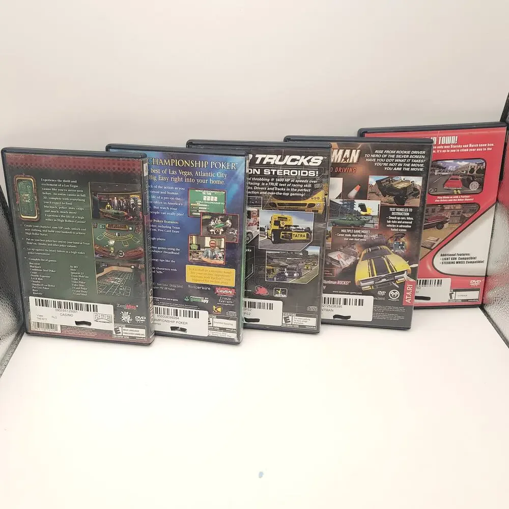 Playstation 2 Lot of 25 Socom Stuntman Grand Theft Auto 007 Syphon Filter